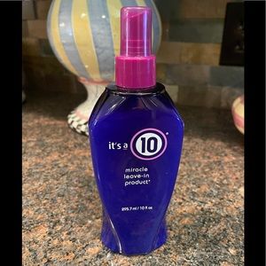 Brand new - it’s a 10- leave in product - 10 fl oz